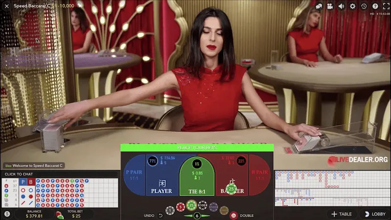 How to calculate Baccarat points