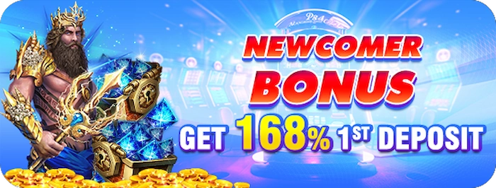First gift 168% Bonus for new users who register at SLOTVIP and make the first deposit